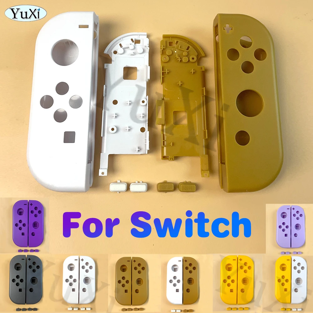 

1Set Housing Shell Plastic Cover For Nintend Switch NS NXJoy-Con Game Controller Front Back Case Middle Frame LR SL SR Buttons