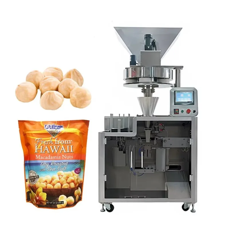 Multifunctional Premade Paper Bag Packaging Machine Fully Automatic Food Safety Standard Filling Wrapping Processing Equipment