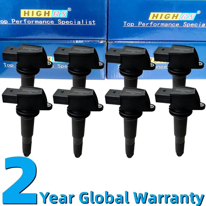 

8 Ignition coil pack For 2002-2007 fit for Porsche Carrera GT 5.7L V10 980 Cayenne 4.5L 9PA 98060290400 98060290401