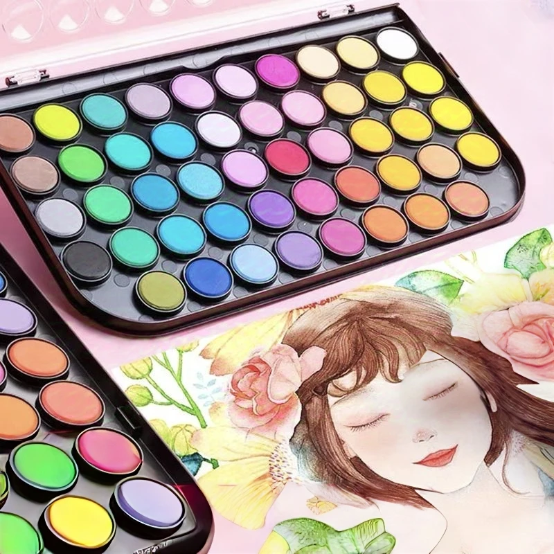 conjunto-de-pintura-aquarela-de-16-36-48-cores-incluindo-pinceis-e-estojo-portatil-com-cores-brilhantes-adequado-para-pintura-escrita