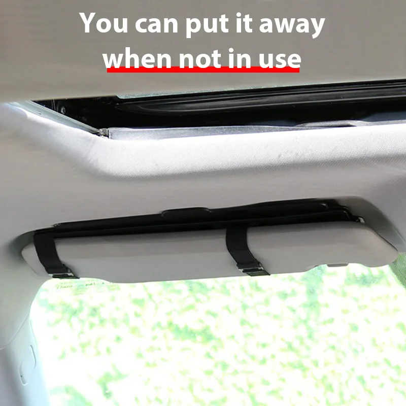 1Pcs PC Car Sun Visor Extender Anti-glare Sun Blocker Car Window Sunshade And UV Rays Blocker Universal For Cars Accessories