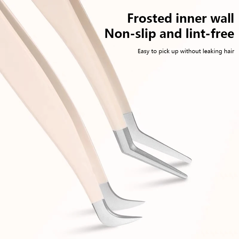 Pinça de cílios modelador de cílios postiços beleza ferramenta auxiliar modelador de cílios postiços portátil pinças multifuncionais