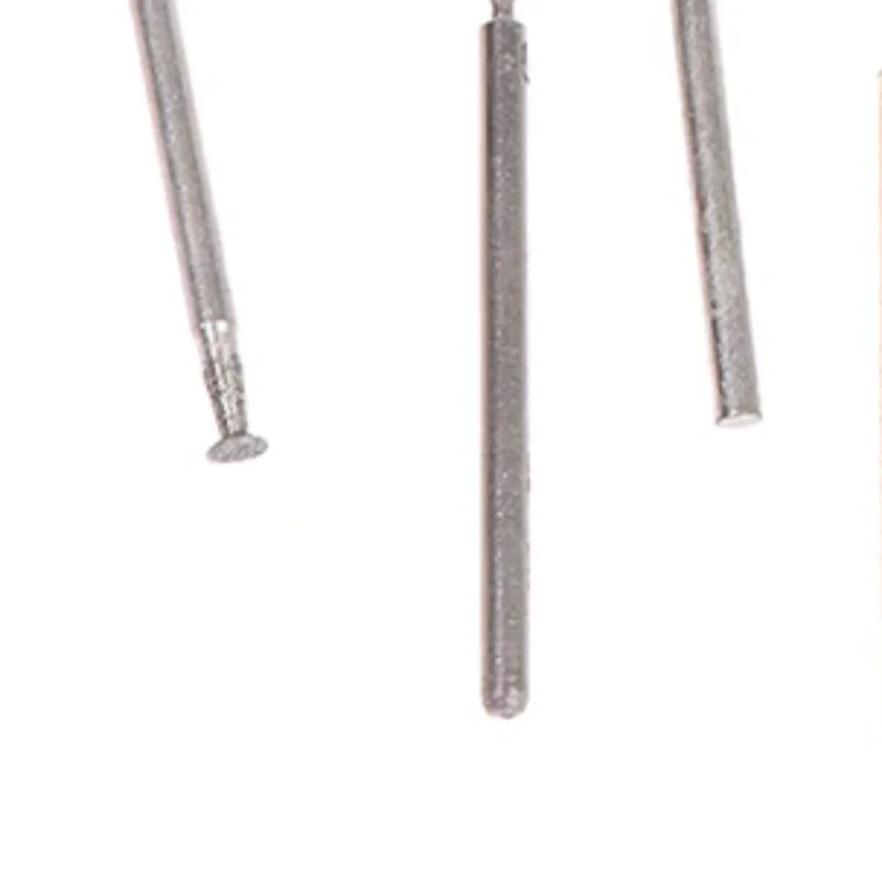 

10 шт. алмазных шлифовальных насадок для резьбы по камню и нефриту, полировки и гравировки, 2,35 мм