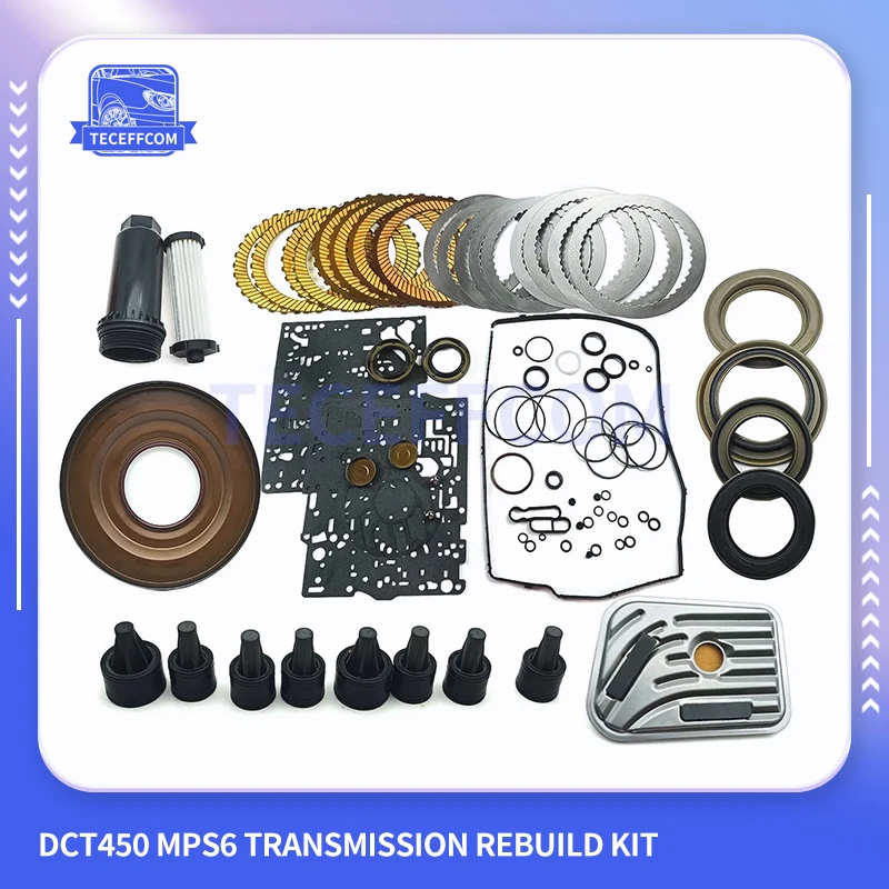 

DCT450 MPS6 Transmission Rebuild Steel Plate Kit Steel Plates For CHRYSLER FORD LAND ROVER VOLVO