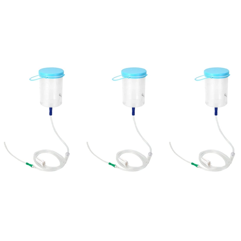 3X Enema Bowel Barrel Enema Bag Device Gesen Coffee Intestine Bowel Hydrotherapy Device With 30 Tube Hygiene