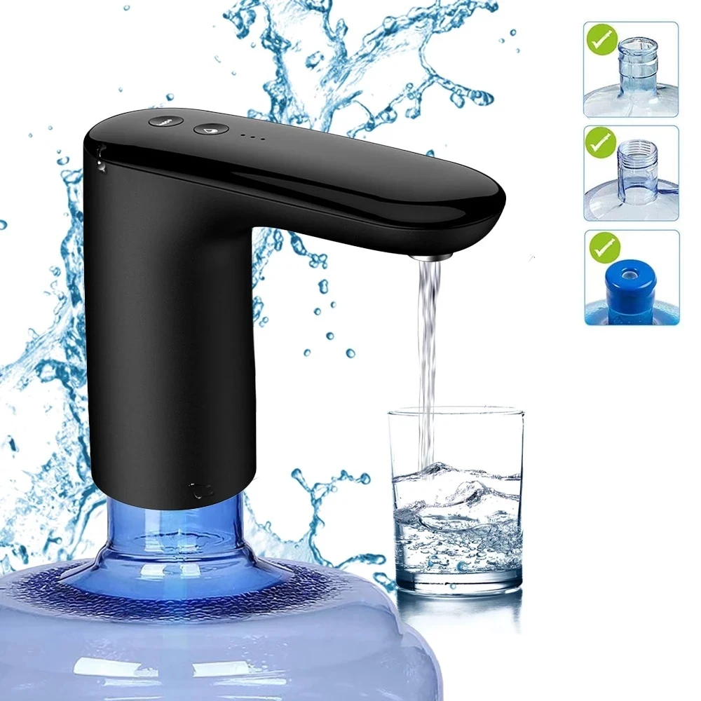 New Portable Water Dispenser USB Rechargeable Water Dispenser Home Fully Automatic Mini Barrel Water Dispenser
