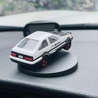 Initial D AE86 Fujiwara Racing Car Model Drift Car Model Statue Adornments Auto Center Console Dashboard Ornament Gifts