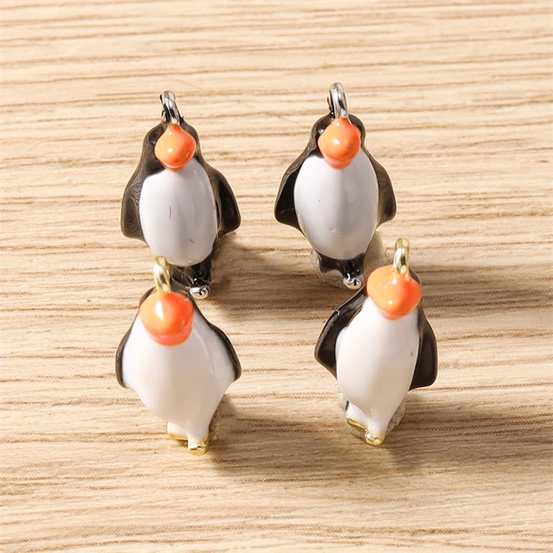 5 Stück niedliche, gemischte Emaille-Anhänger mit Motiven von Meereslebewesen wie Fischen, Hummern und Korallen zum Basteln von Ohrringen, Anhängern, Halsketten, DIY-Bastelarbeiten und Schmuckaccessoires. – Detail 15