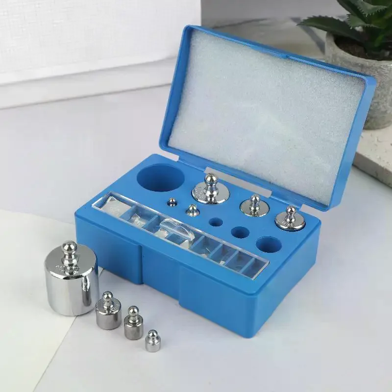 Advanced 17-Piece 1g to 100g Measures Weight Tools for Digital Scale Calibration - 100g 50g 20g 10g 5g 2g 1g 1000mg Range
