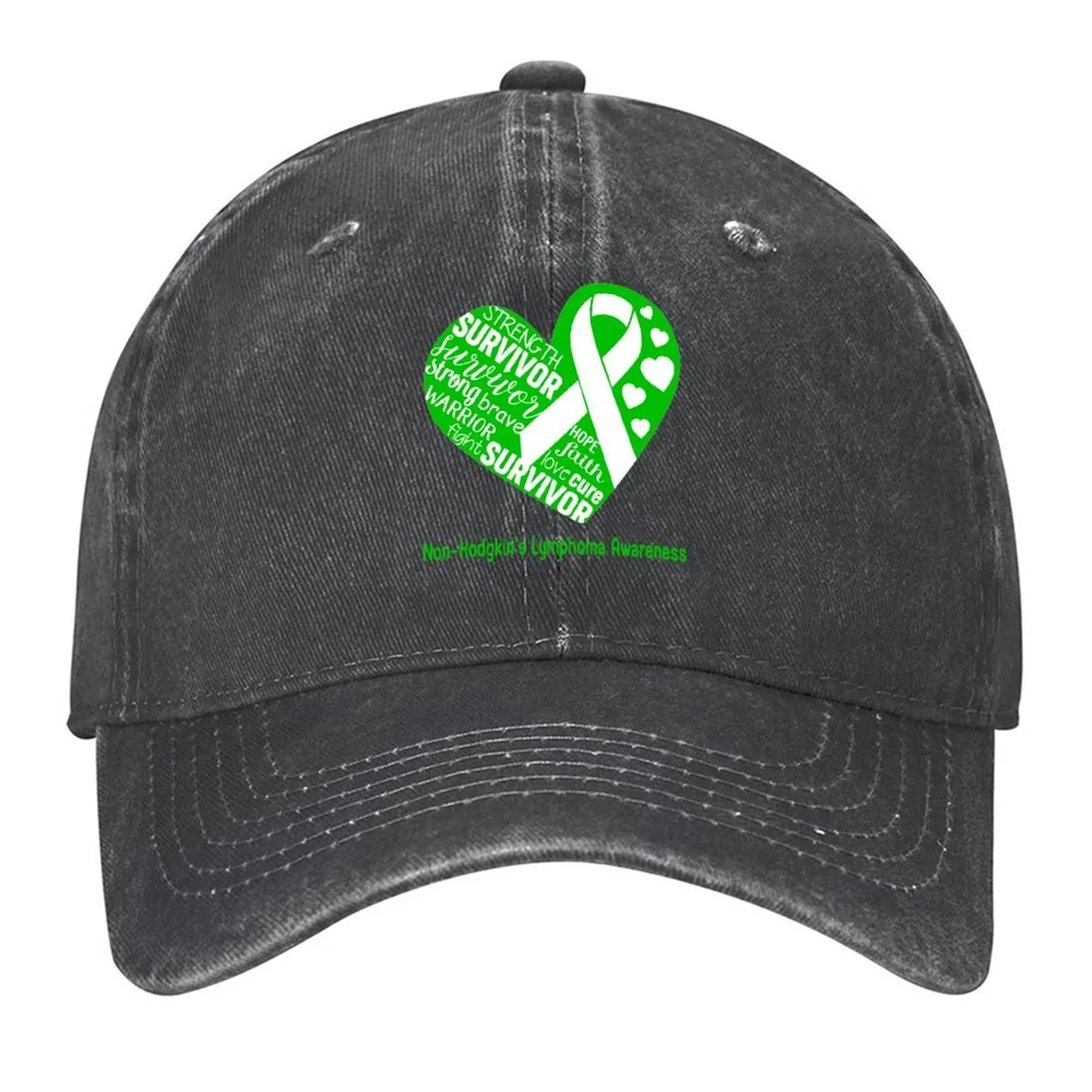 

Non-Hodgkin's Lymphoma Heart Support Non-Hodgkin's Lymphoma Warrior Fighting Baseball Cap Icon |-F-| Caps For Women Men's