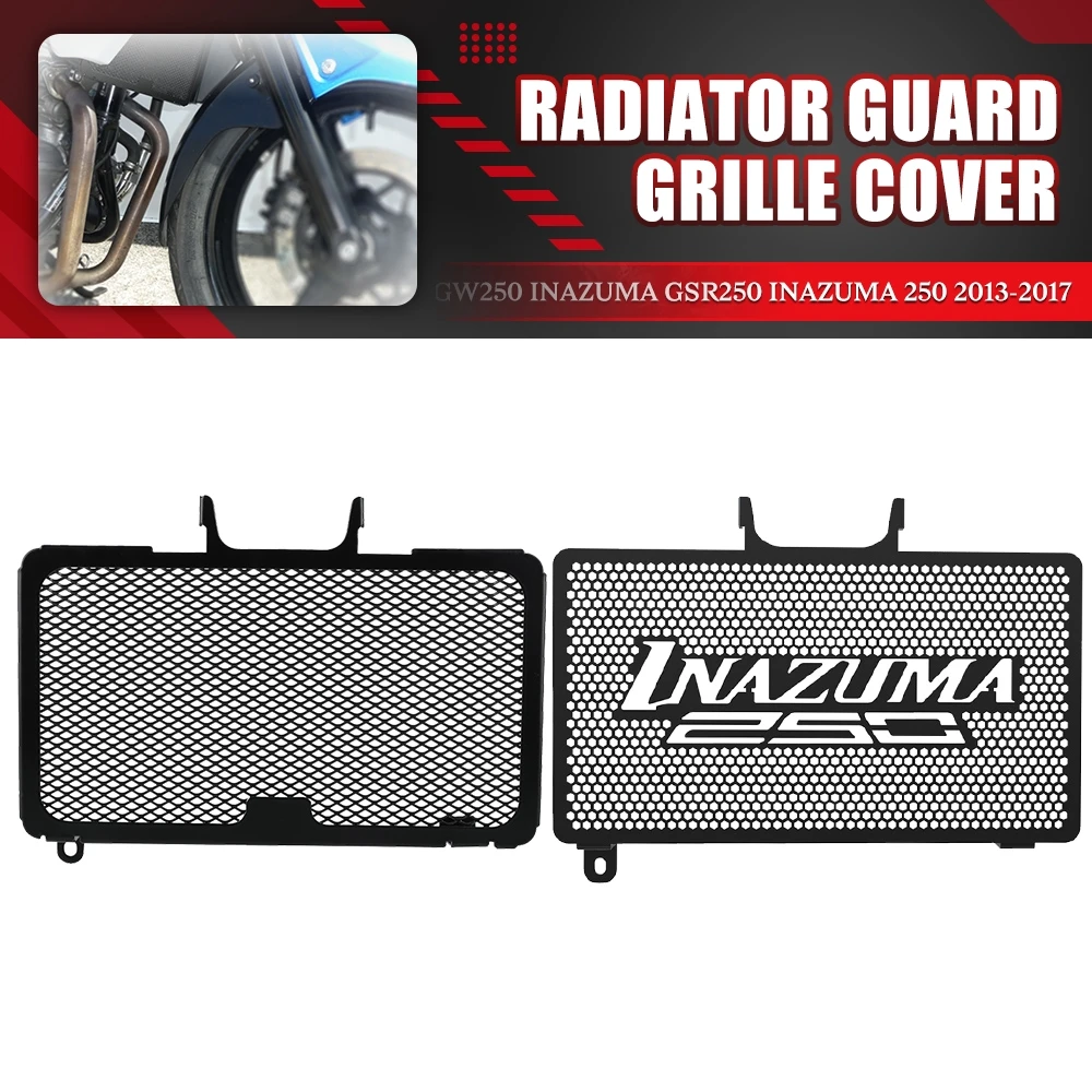 

FOR Suzuki GSR250 GW250 Inazuma 250 2013 2014 2015 2016 2017 Motorcycle Accessories Radiator Grille Guard Tank Cover Protection