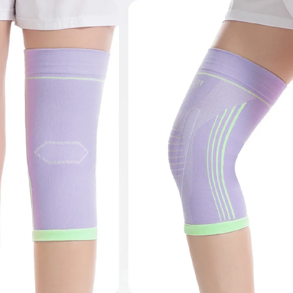 1PCS Patella Gel Support Knee Compression Sleeve, Comfortable Knee Brace for Men & Women, All-Purpose Knee Protector for Running