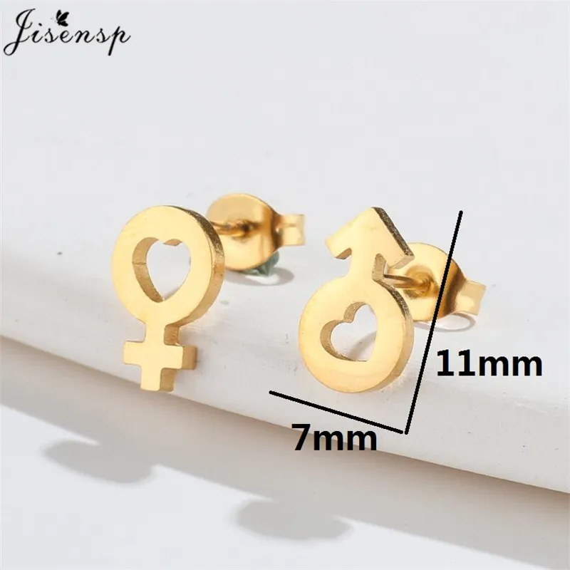 Small Star Moon Stud Earrings Women Fashion Skull Wing Cyclist Earings U Horseshoe Ear Piercing Jewelry Hallowmas Female Studs