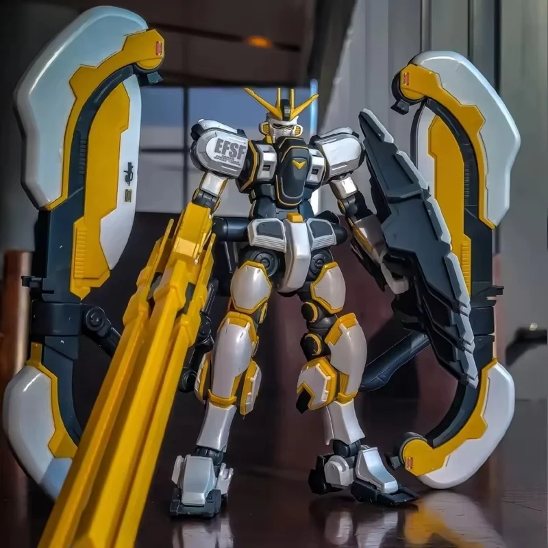 HG 1/144 RX-78AL Atlas Thunder Universe Battlefront Mech, Kit de Modelo para Armar, Figura de Acción con Articulaciones Móviles, Juguete para Niños, Adorno de Escritorio