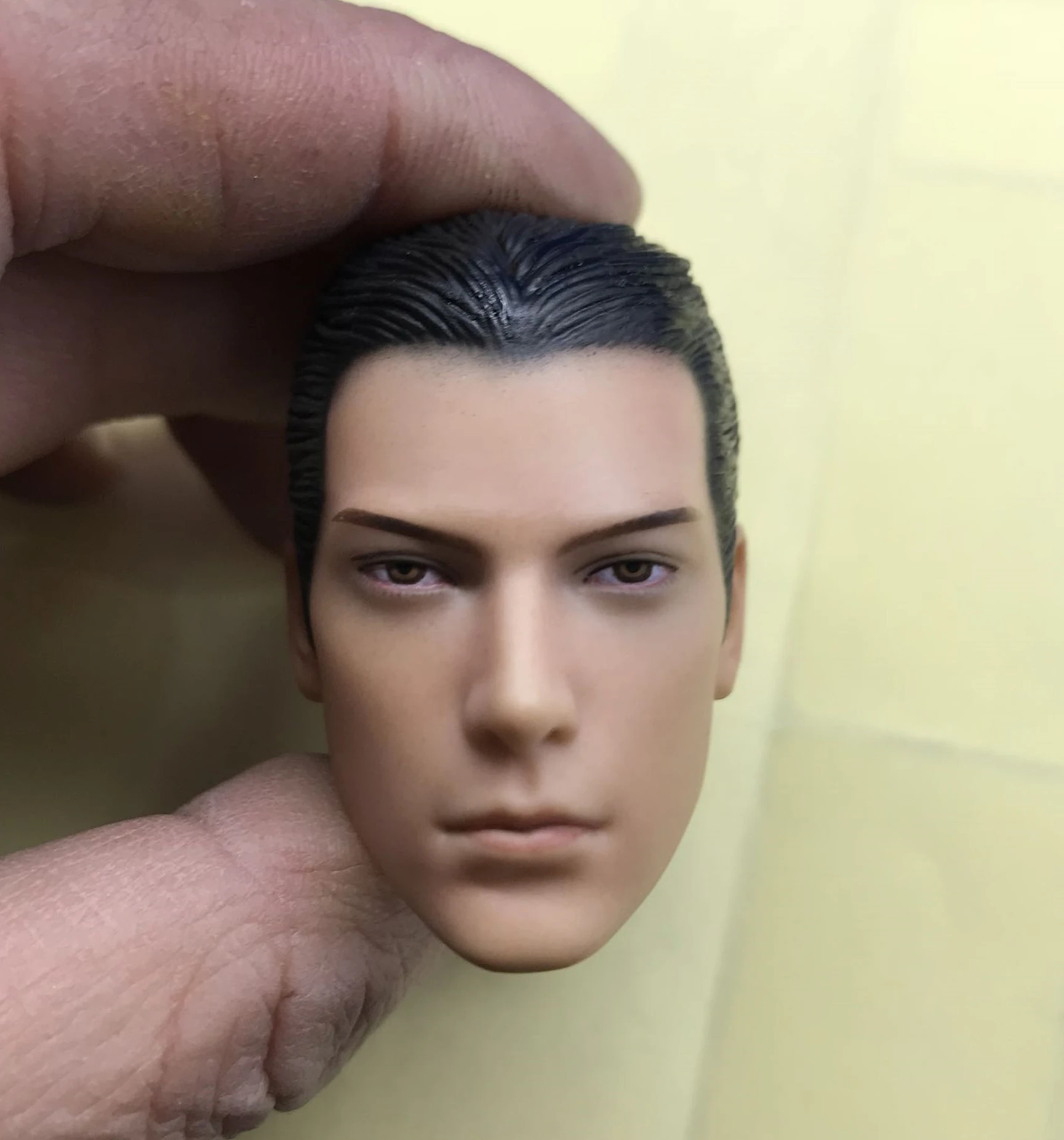 1/6 Scale Tian Ce Traditional Man Head Sculpt Chinese Ancient Male Head Model Fit for 12\'\' Worldbox COOMODELAction Figure Body
