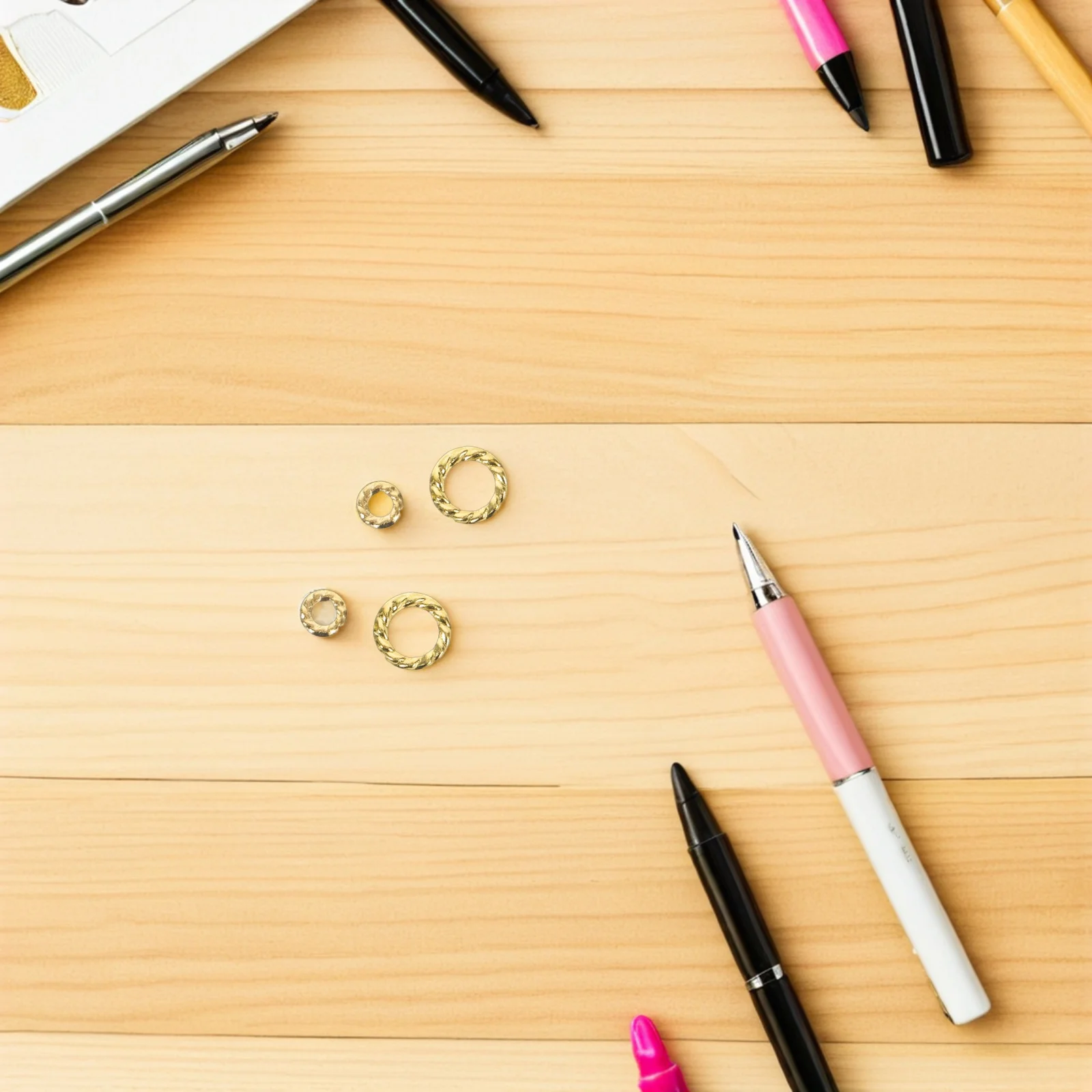 

1000Pcs Nail Art Charms Metal Punk Studs Small DIY Manicure Decoration Luxury Embellishments for Women Girls Salon Use