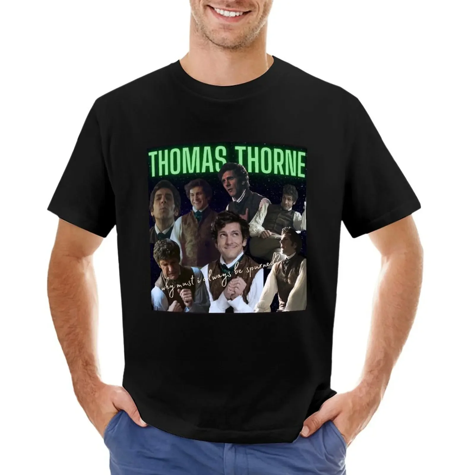 Thomas Thorne - BBC Ghosts T-shirt shirts graphic tees Aesthetic clothing mens graphic t-shirts anime