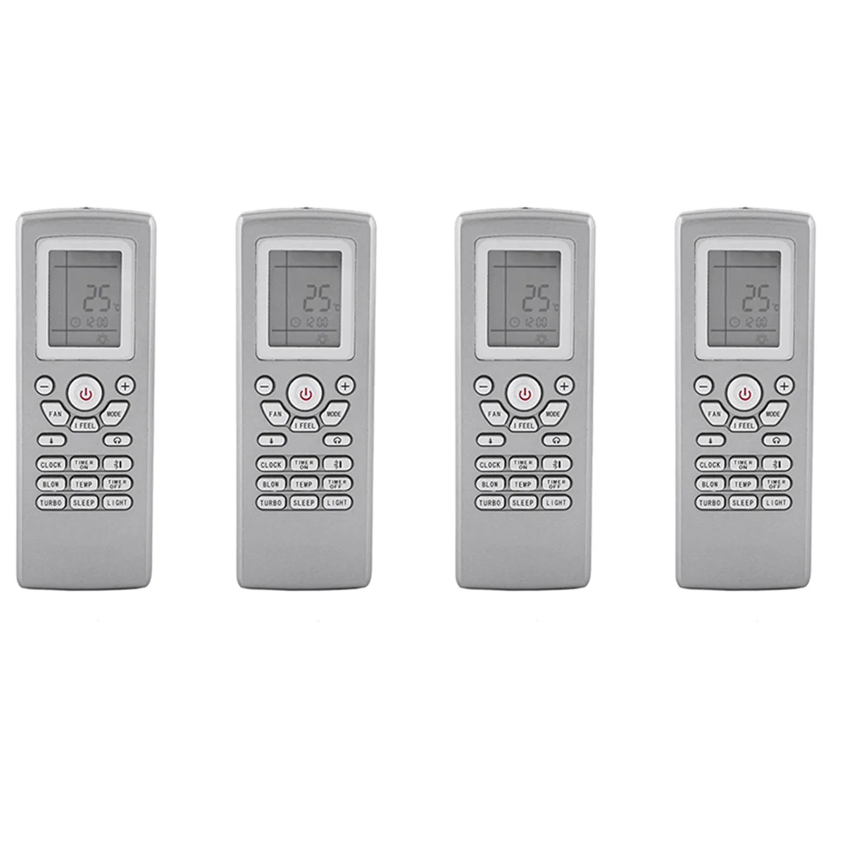 4X Universal Remote Control for Tadiran Air Conditioner YT0F YTOF YT1F1 YT1F2 YT1F3 YT1F4 YT1F YT1FF YB1F2