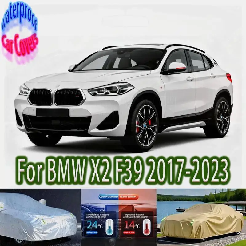 

For Outdoor Waterproof for BMW X2 F39 2017-2023 Sunshade Dustproof Car Accessories Car Covers