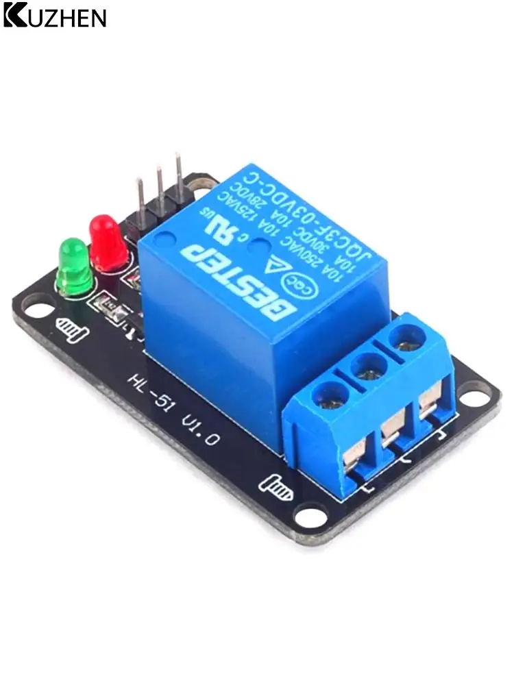 1PCS 1 Channel 3V Relay Module Board 3.3V Low Level Shooting With Light