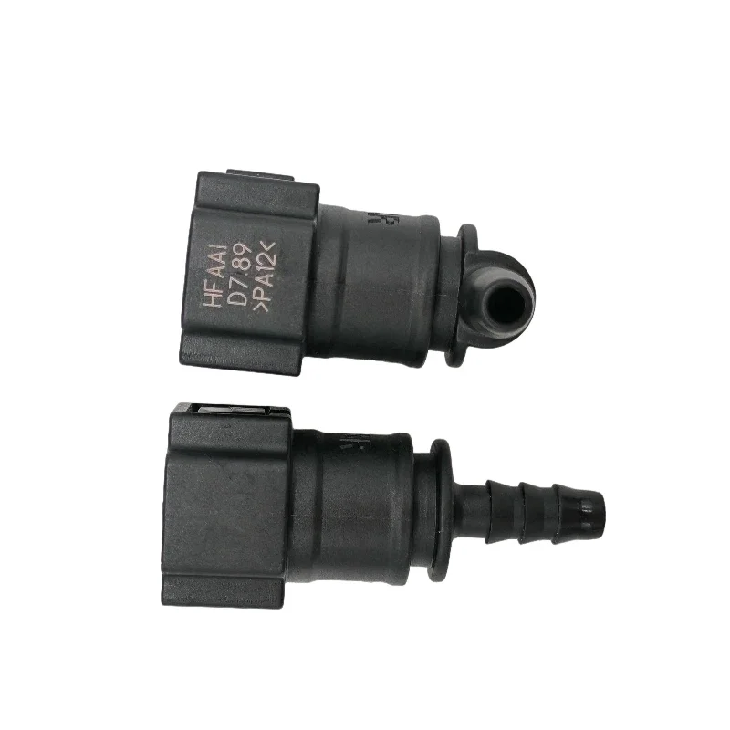 7.89 ID5 Kraftstoffleitung Schnellverbinder Auto-Befestigung 5/16 Kraftstoffrohr-Verbindung Kunststoff-Fittings Buchsenverbinder mit Doppelverriegelung 2 Stück – Detail 6