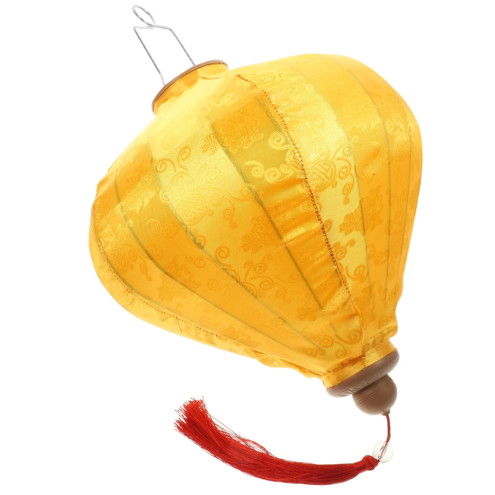 

Diamond Lampshade Vietnamese Decors Lunar New Year Decoration Lanterns Silk Decorative Asian Cloth