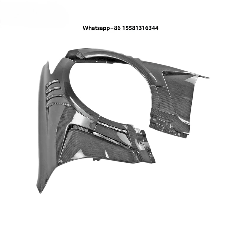 Kia Carbon Fiber Mudguards, Suitable for 2018-2021  Kia Stinger EPA Type 2 Mudguards