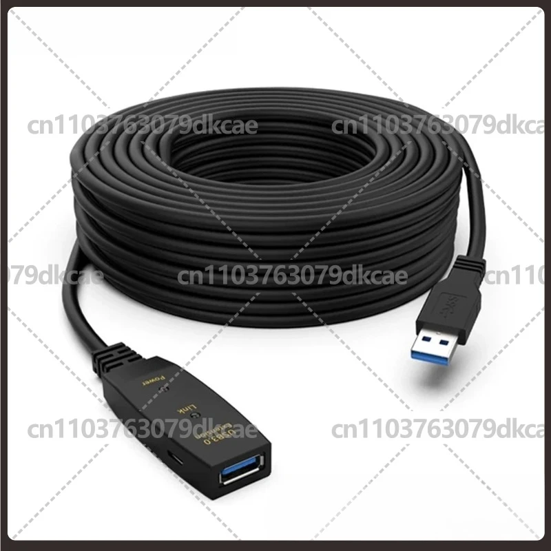 5M USB3.0 Active Extension Cable With Signal Amplifier For Video Conference Camera Omnidirectional Microphone