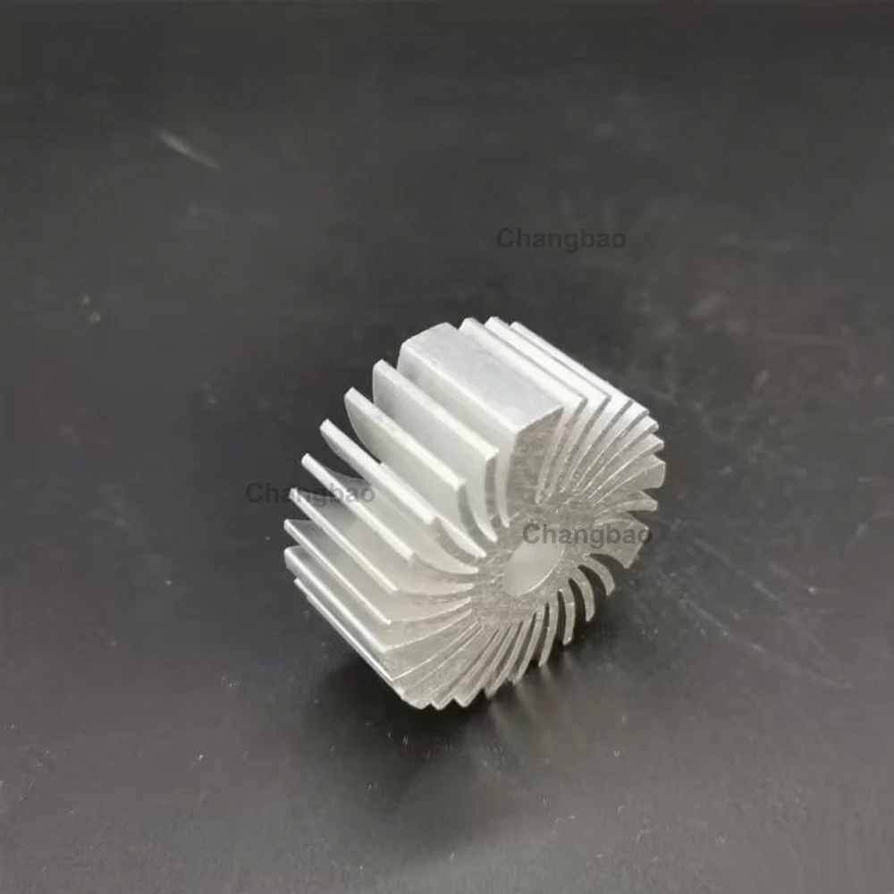 D46mm*H20mm Aluminum Heatsink Radiator for Led Ceiling Light Spotlight Downlight