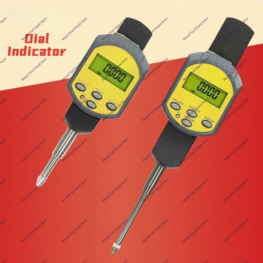 IP54 Waterproof and Oilproof 0-12.7/25/50/100mm Absolute Measurement Digital Percent Micrometer Height Meter