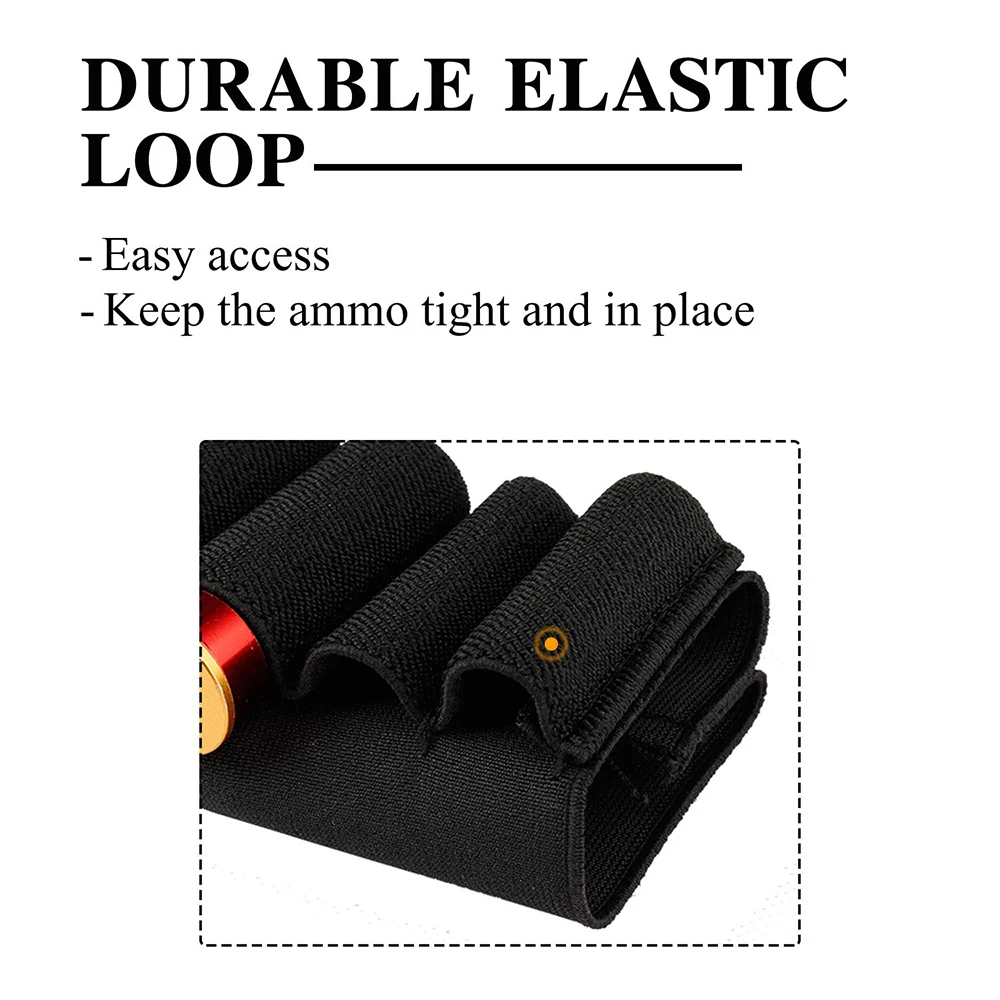 5/8 حامل شل مستدير سريع التحميل لـ Shotgun Universal 12/20 مقياس خرطوشة مرنة الناقل #4