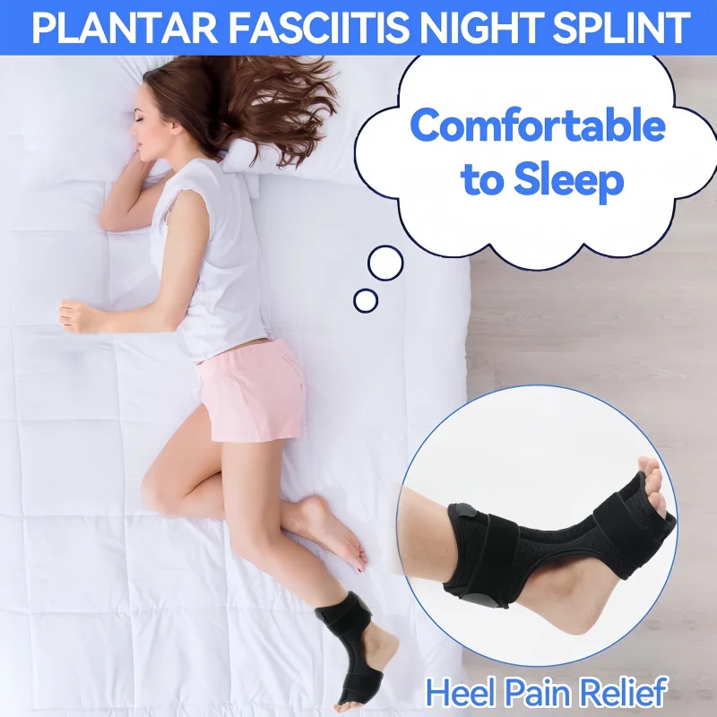 دعامة تقويمية لقطرة القدم قابلة للتعديل لدعم اللفافة الأخمصية وأداة تقوية جبيرة شريط الألومنيوم #5