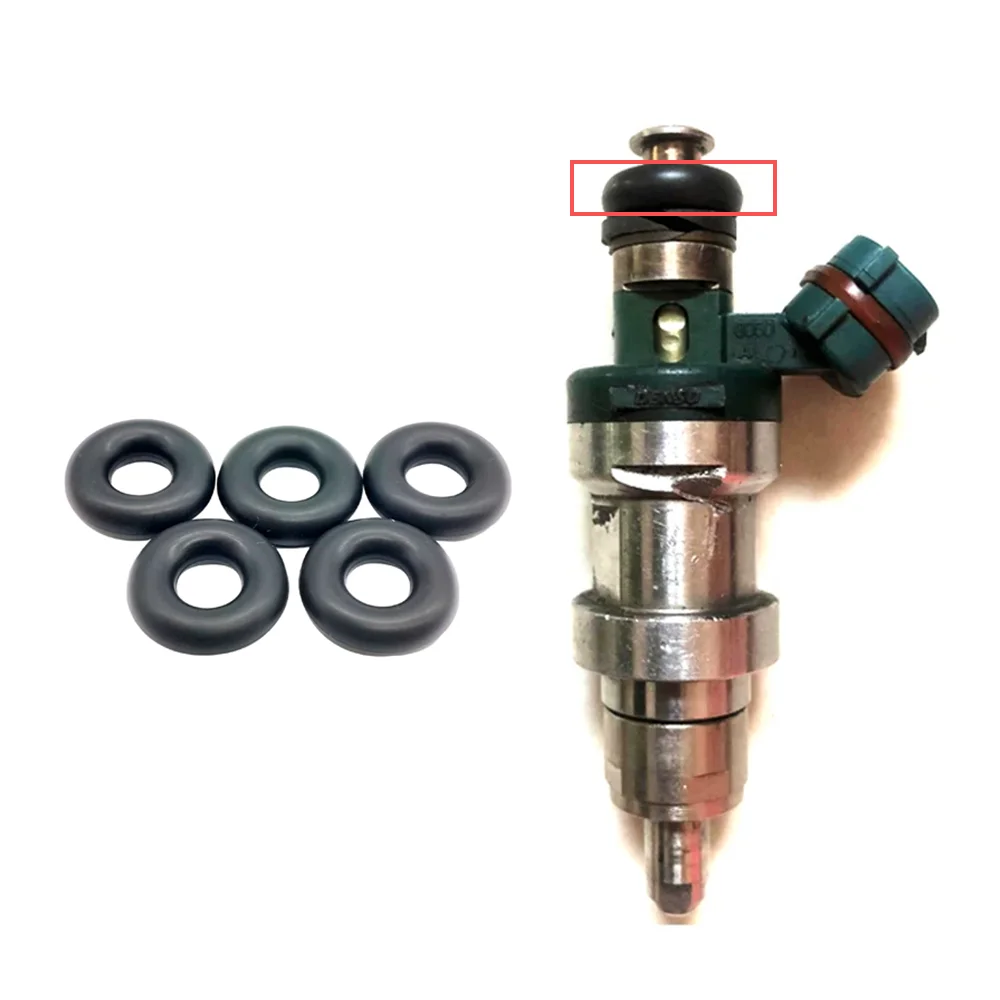 

50/100 шт. уплотнительных колец для топливных форсунок GDI, размер 6,8x5 мм, O-ring 21122 для TOYOTA LEXUS