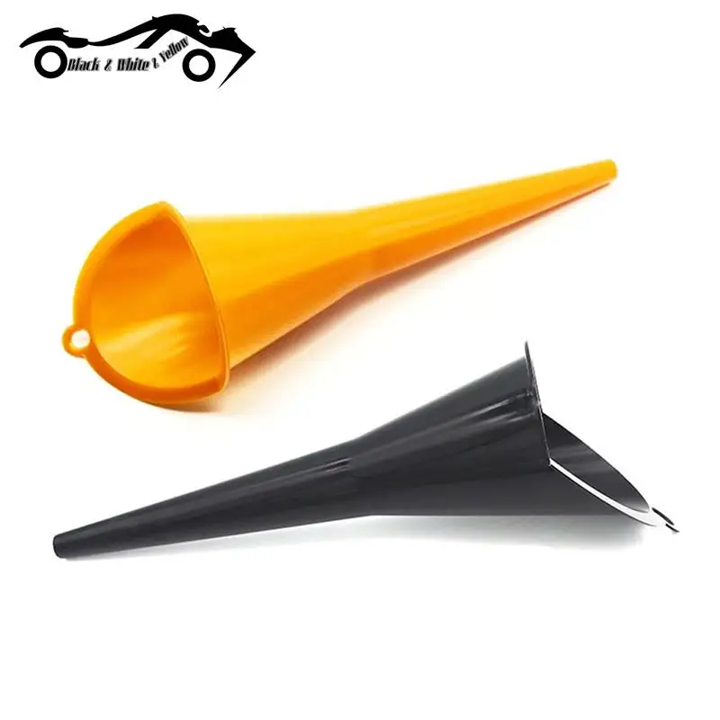 

Car Long Stem Funnel Anti-splash Plastic Funnel Gasoline Oil Fuel Filling Tools Motorcycle Refueling Tools Auto Accessories