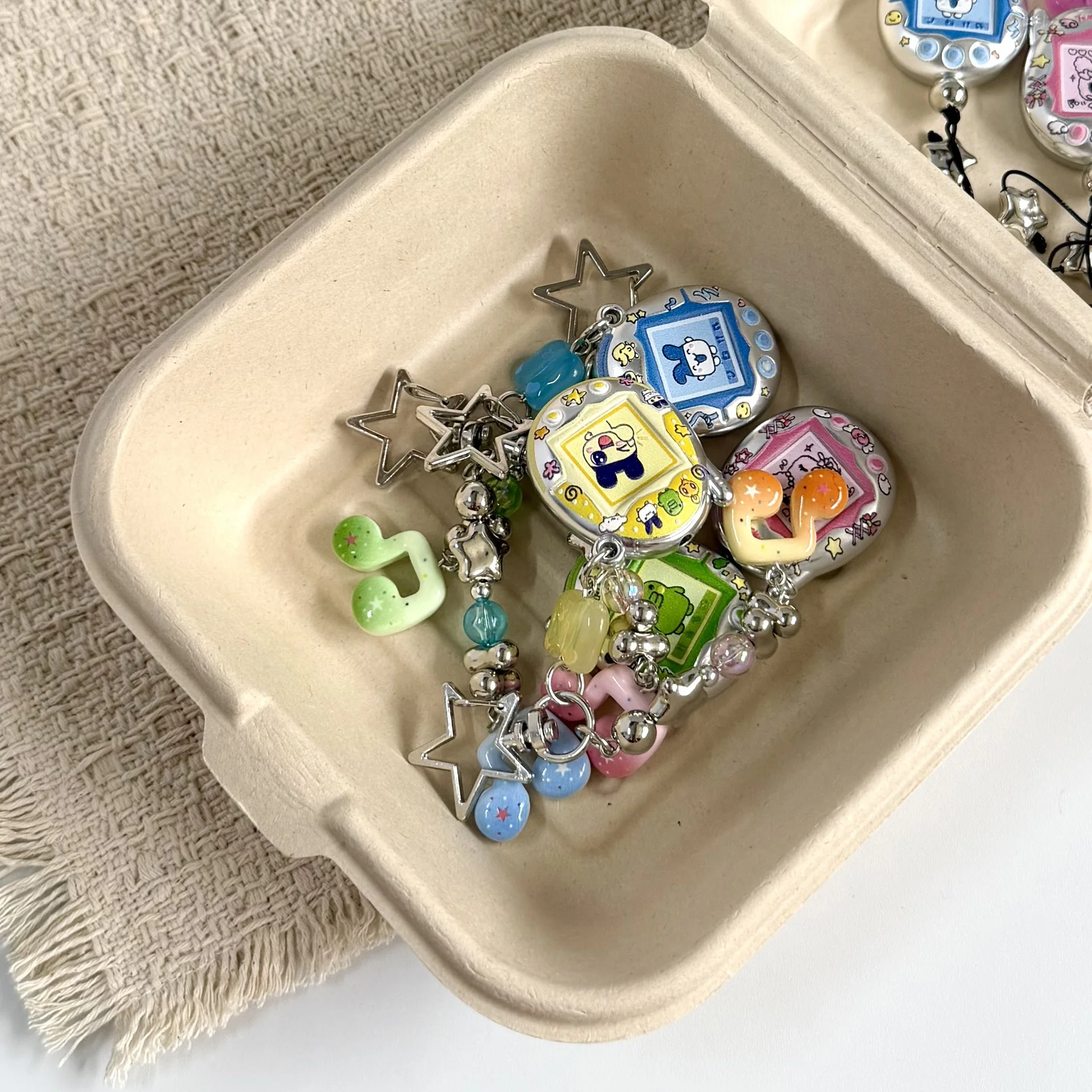 Phone Accessories Doll - Tamagotchi Mametchi mimitchi Kuchipatchi cartoon note