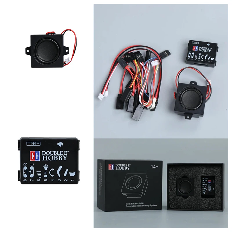 

Double E Audio System EC160E E010 E111 RC Excavator Special Upgrade Sound System Module S010-001 Excavator Sound Accessories