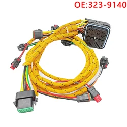 High quality New For 323-9140 3239140 Original New Engine Wiring Harness for  Excavator 330D/336D C9 Engine
