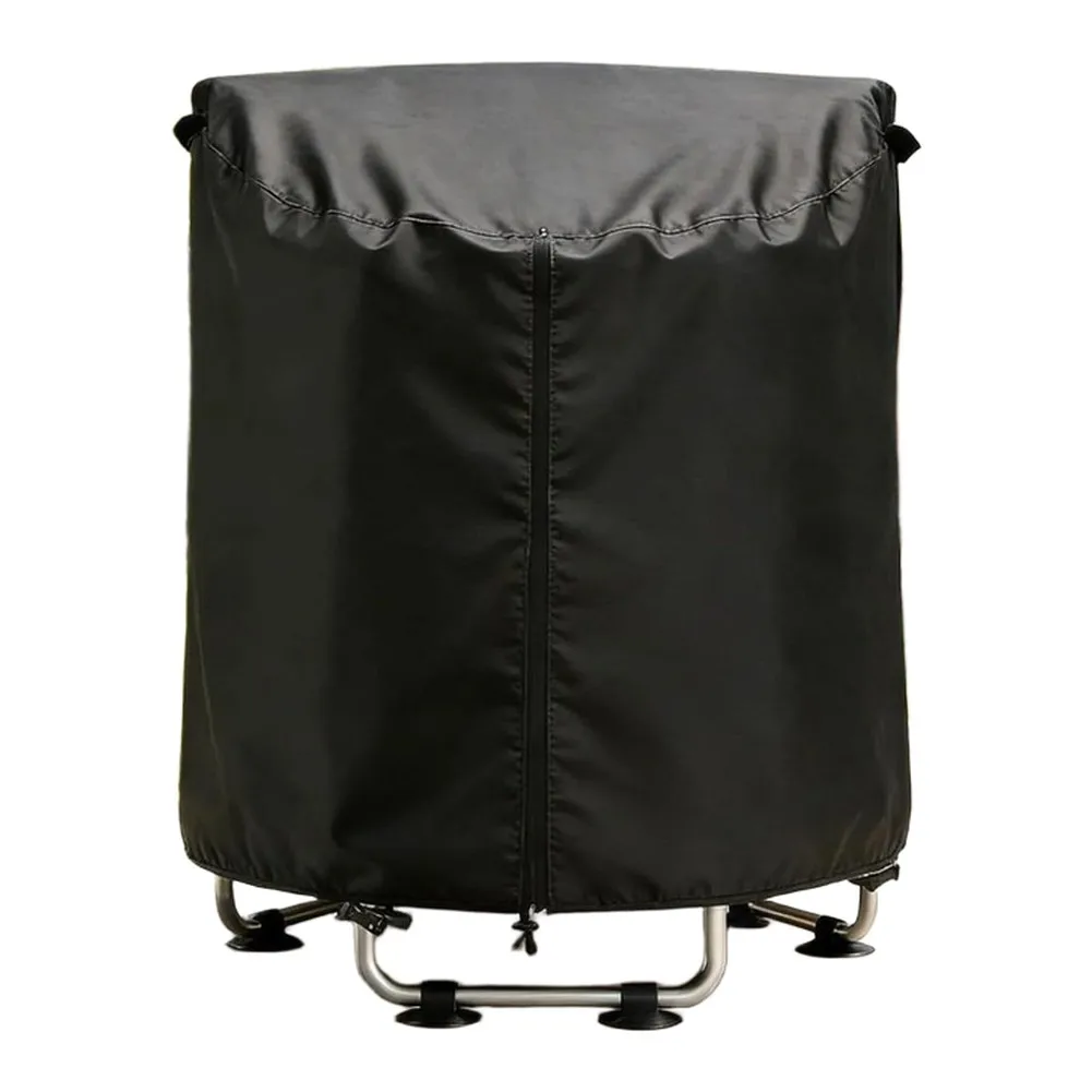 Duty Waterproof Bouncing Cover 420D Oxford Cloth Dust Proof With Strap Buckle For 55 Inch Outdoor Rebounder Trampolines Guard