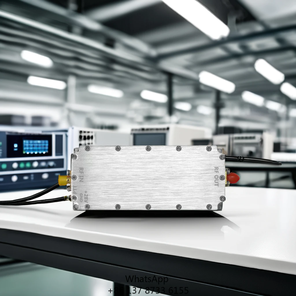 

100W High Power RF Power Amplifiers Signal Enlarge Module1100-1300Mhz Solid-state High-power Continuous Wave Wideband Module