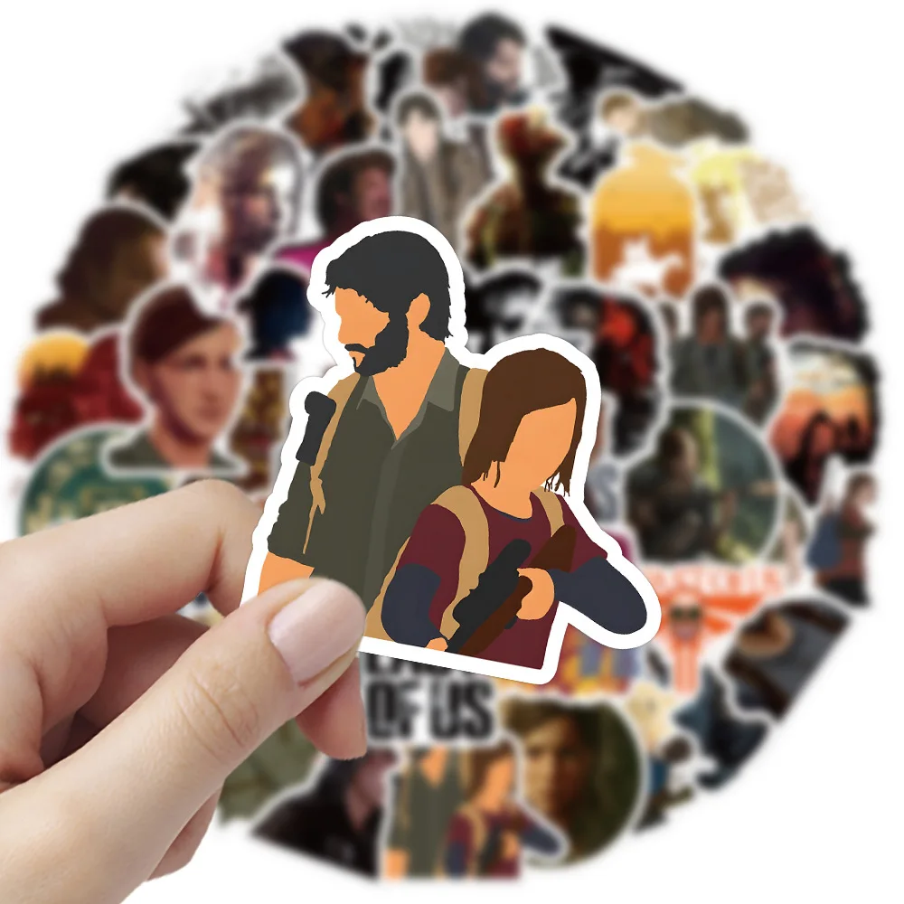 10/30/50PCS TV Series The Last of Us Sticker Cartoon Graffiti Decoration Water Cup Luggage Skateboard Laptop Waterproof Sticker