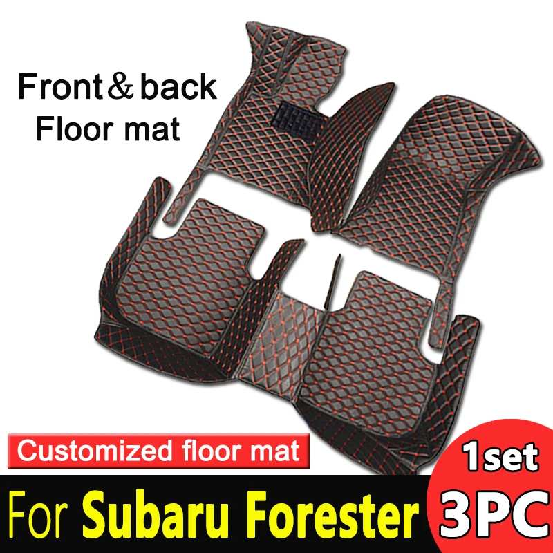 

Car Floor Mats For Subaru Forester 2012 2011 2010 2009 2008 Automobiles Interior Carpets Styling Waterproof Protect Foot Pads