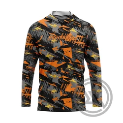 RT Camouflage Men's Hoodies Fishing Clothing UPF50+ UV Hunting Climbing Camping Hiking Mesh Lightweight Outdoor Angling Apparel