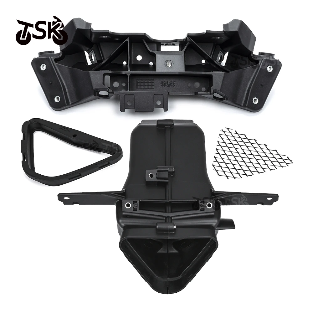 

Передний верхний обтекатель мотоцикла, кронштейн для фары, передний баран, воздуховод для Kawasaki ZX6R ZX-6R 2019-2024