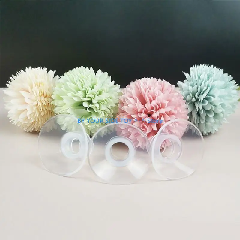 محول مريح لمضخة الثدي، سهل الاستخدام، موصل شفة، إدراج شفة متعدد الاستخدامات لجمع الحليب السلس U6XE #4