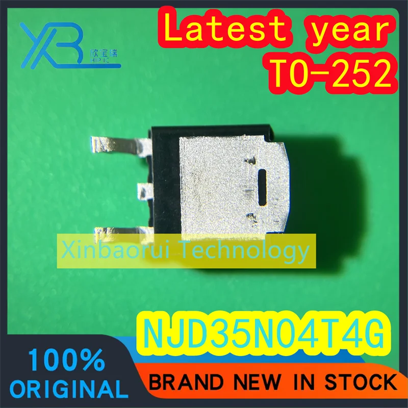 (4/20pieces) NJD35N04T4G SMD TO-252 NJD35N04G NPN Darlington tube 350V 4A 100% brand new authentic spot