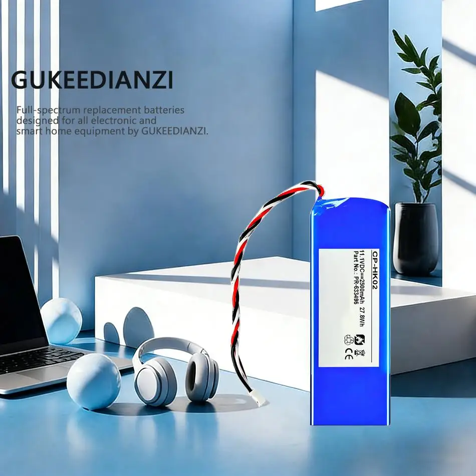 

Сменный аккумулятор премиум-класса емкостью 2500 мАч, надежная мощность для Harman Kardon Onyx PR-633496