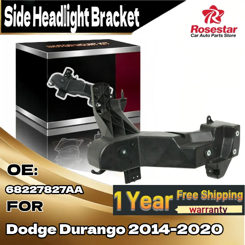 

Монтажный кронштейн левой фары со стороны водителя для Dodge Durango 2014-2020, запасная часть 68227827AA