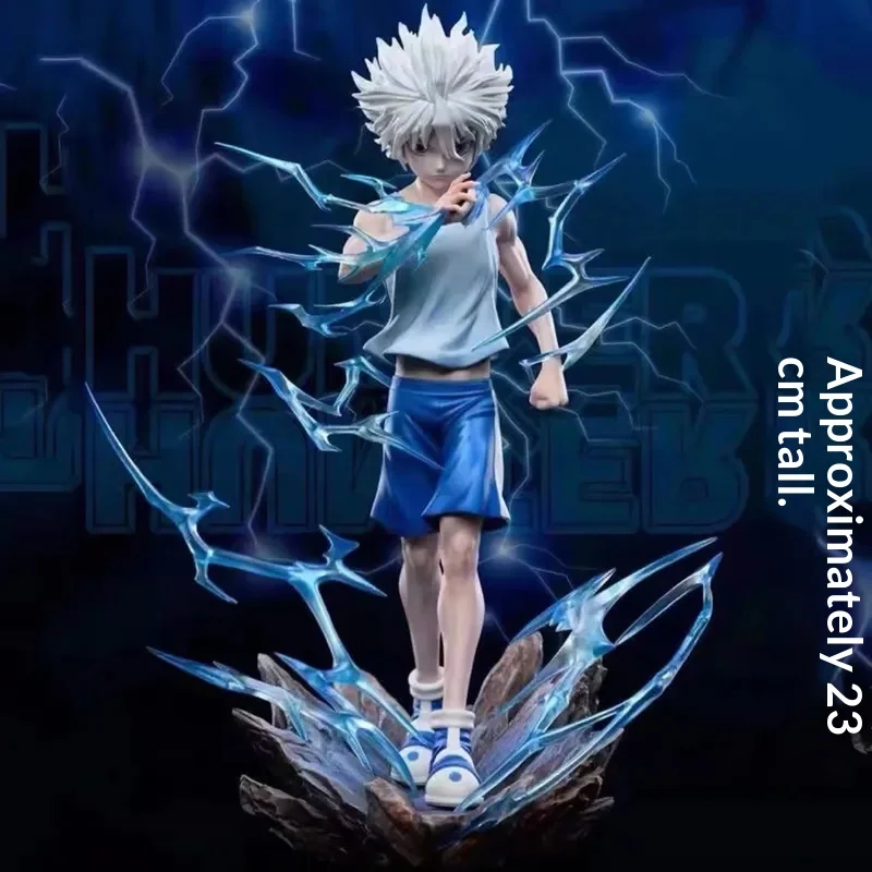 هنتر x هنتر كيلوا زولديك PG تمثال معركة تشكل الشكل قاتل نموذج المشهد قاعدة أنيمي تحصيل هدية مع Bo #3