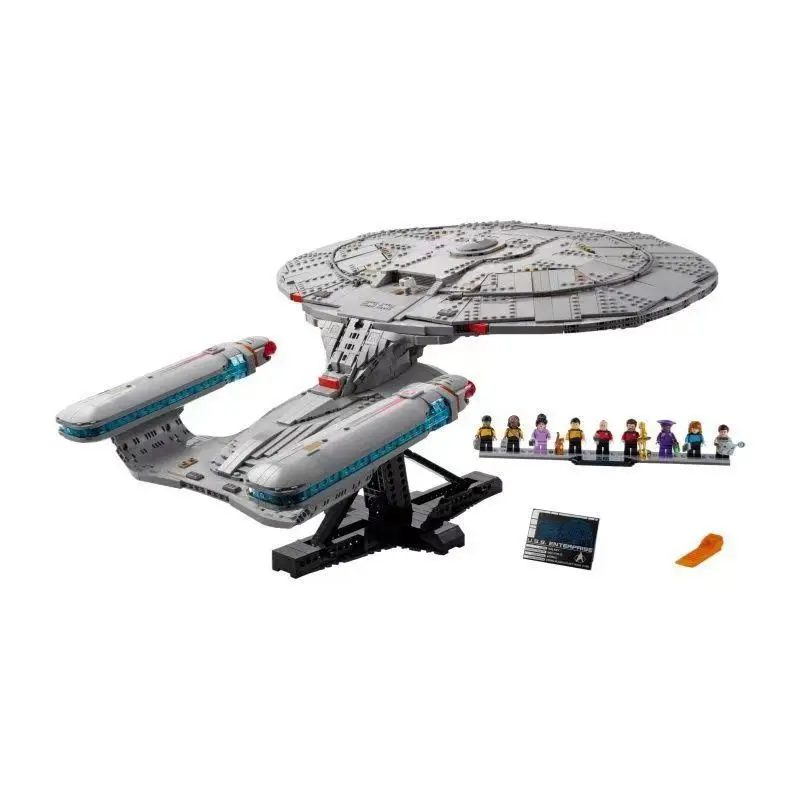 In stock 3600PCS MOC Star Space Trek Ship Building Blocks Bricks Compatible With Legoed Model Toys For Birthday Adults Gifts image 3