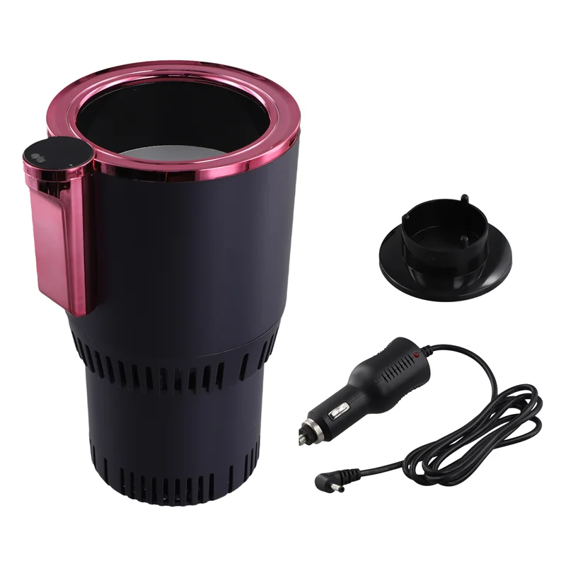 

Authentic 12V Car 2 In 1 Heating Cooling Cup Warmer Cooler Cup Smart Cup Holder Digital Display Temperature Drinks Holders